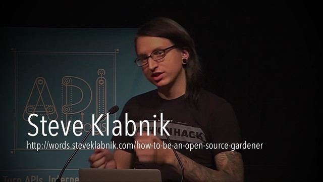 Steve Klabnik
http://words.steveklabnik.com/how-to-be-an-open-source-gardener
