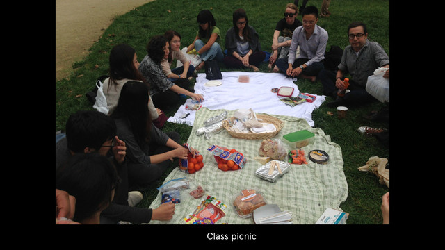 Class picnic
