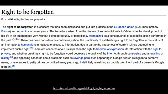 http:/
/en.wikipedia.org/wiki/Right_to_be_forgotten
