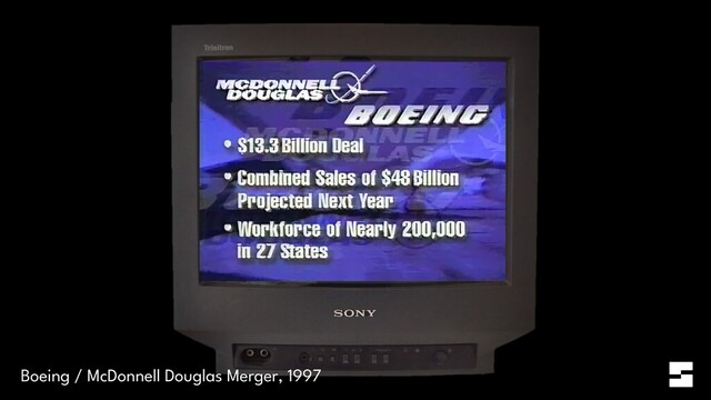 Boeing / McDonnell Douglas Merger, 1997

