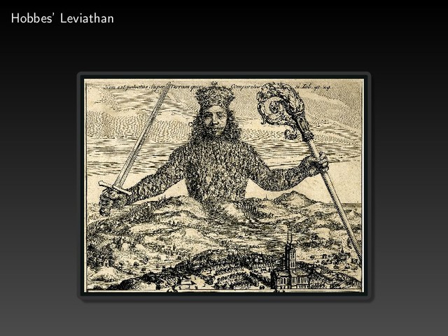Hobbes’ Leviathan
