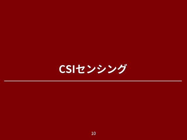 CSIセンシング
10
June 21, 2021 Ishida Lab, Future University Hakodate

