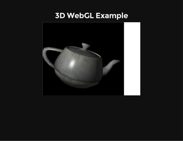 3D WebGL Example
