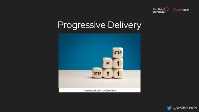 @kevindubois
Progressive Delivery
