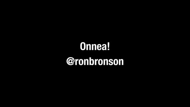 Onnea!
@ronbronson
