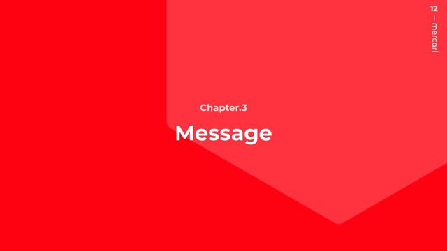 12
Chapter.3
Message
