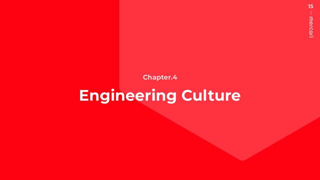 15
Chapter.4
Engineering Culture
