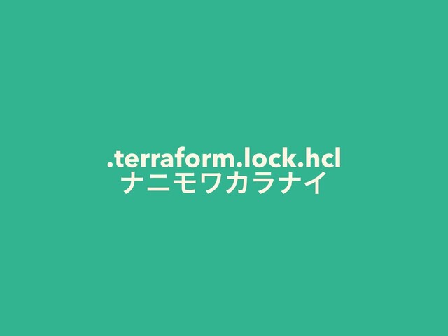 .terraform.lock.hcl
φχϞϫΧϥφΠ
