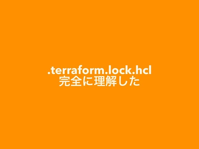 .terraform.lock.hcl
׬શʹཧղͨ͠

