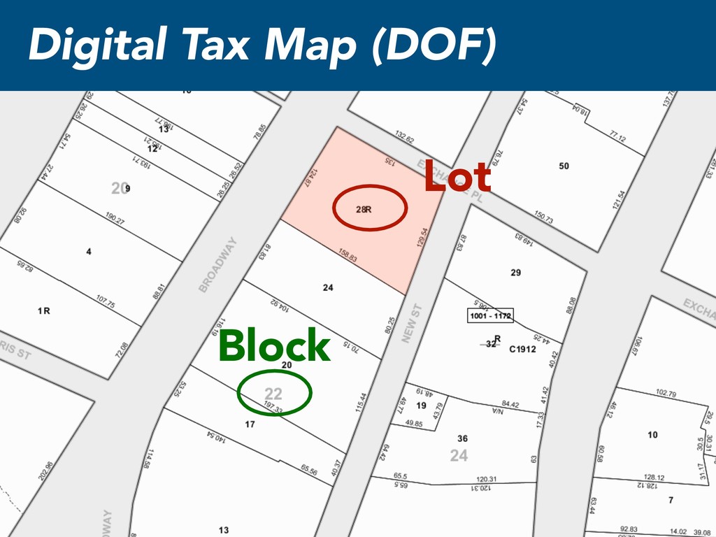 Nyc Dof Tax Map Survey Of Unique Ids In Nyc Open Data: Joins, Sorrows, And Surprises -  Speaker Deck