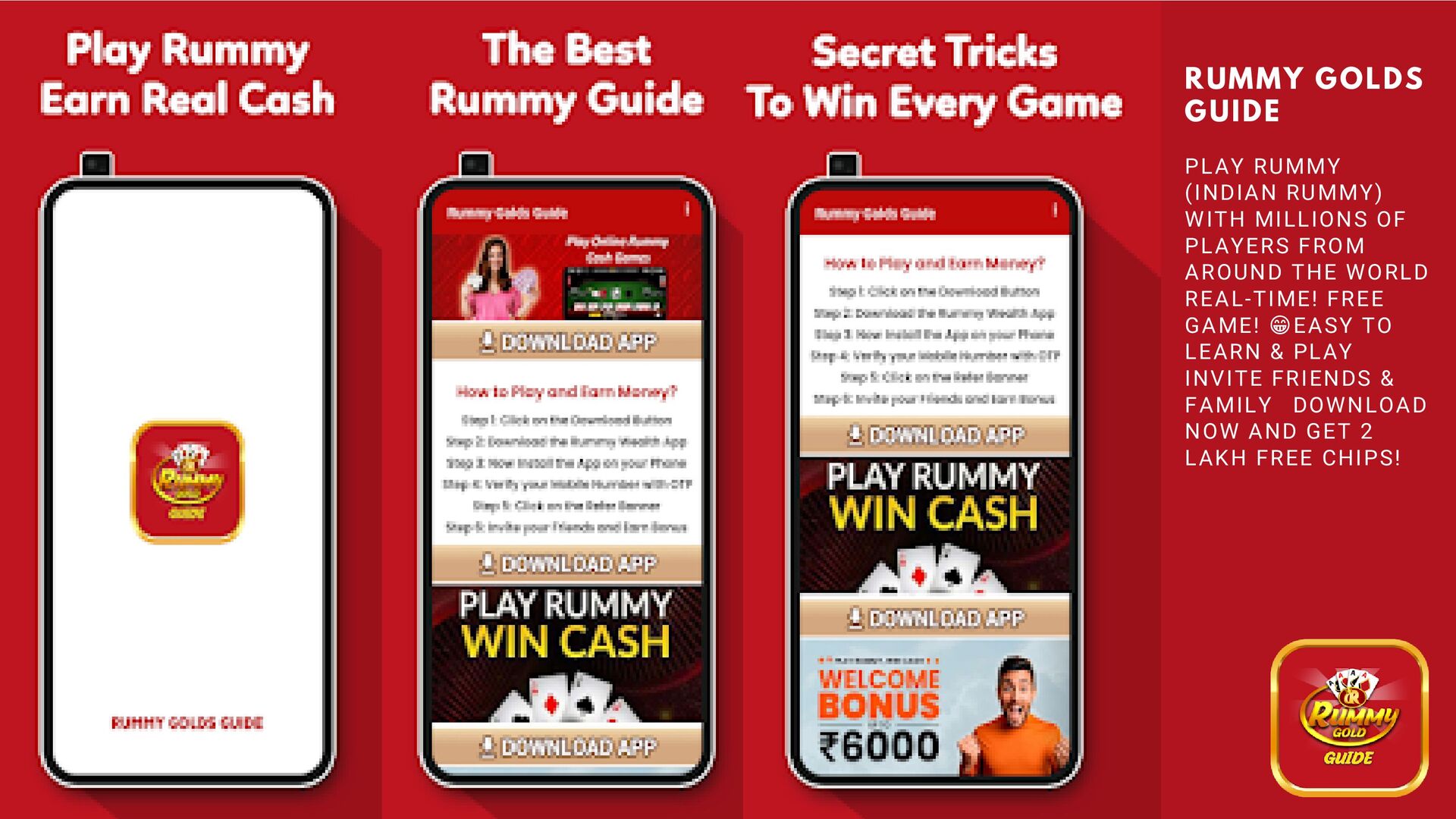 Rummy Golds Guide Play Indian Rummy with Millions of Players from