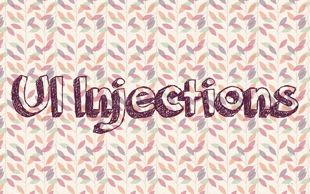 37
UI Injections
