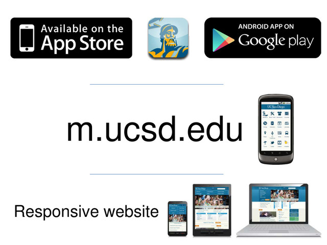 m.ucsd.edu
Responsive website
