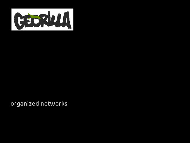 organized networks
