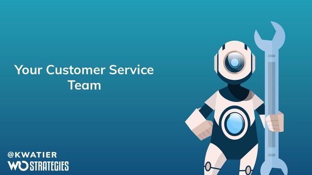 Your Customer Service
Team
