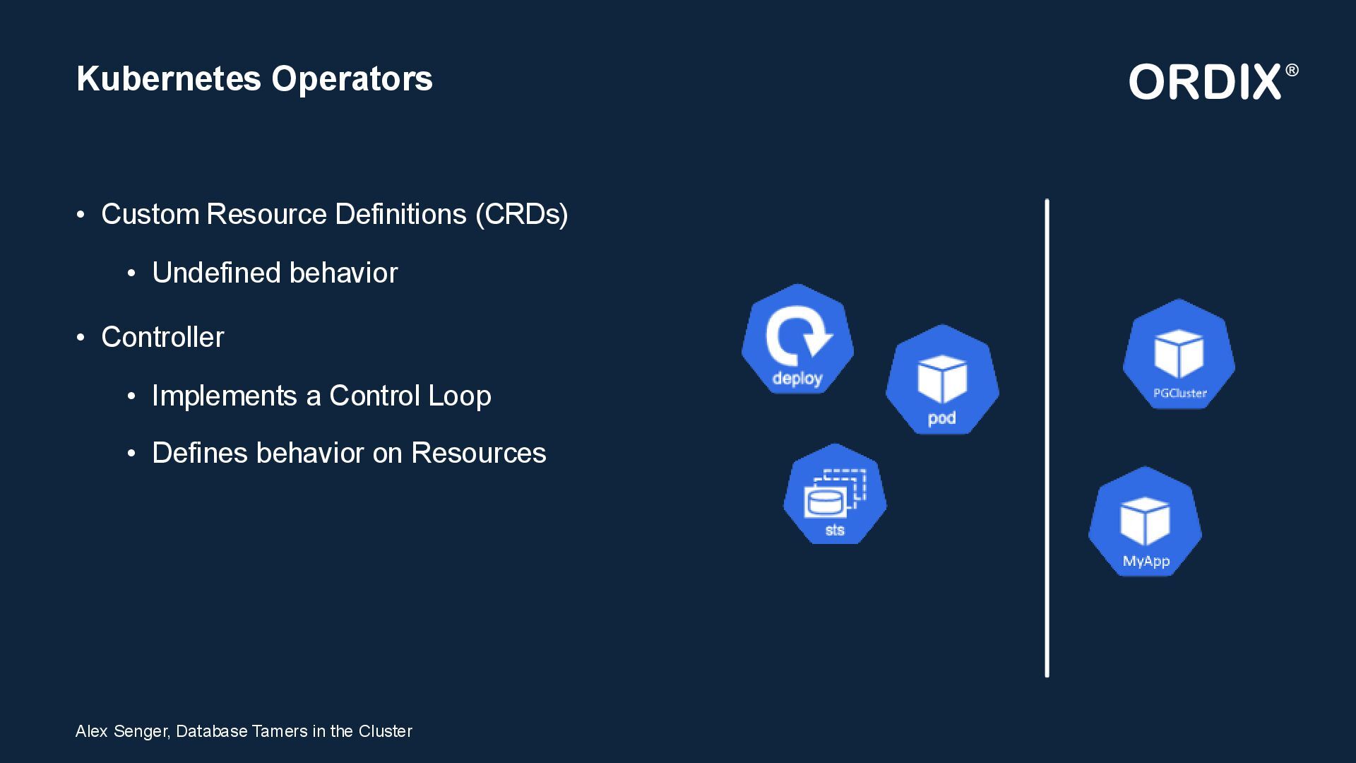 Kubernetes Operators for PostgreSQL - Speaker Deck