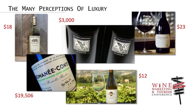 $3,000
$18 $23
$13
$19,506
THE MANY PERCEPTIONS OF LUXURY
$12
