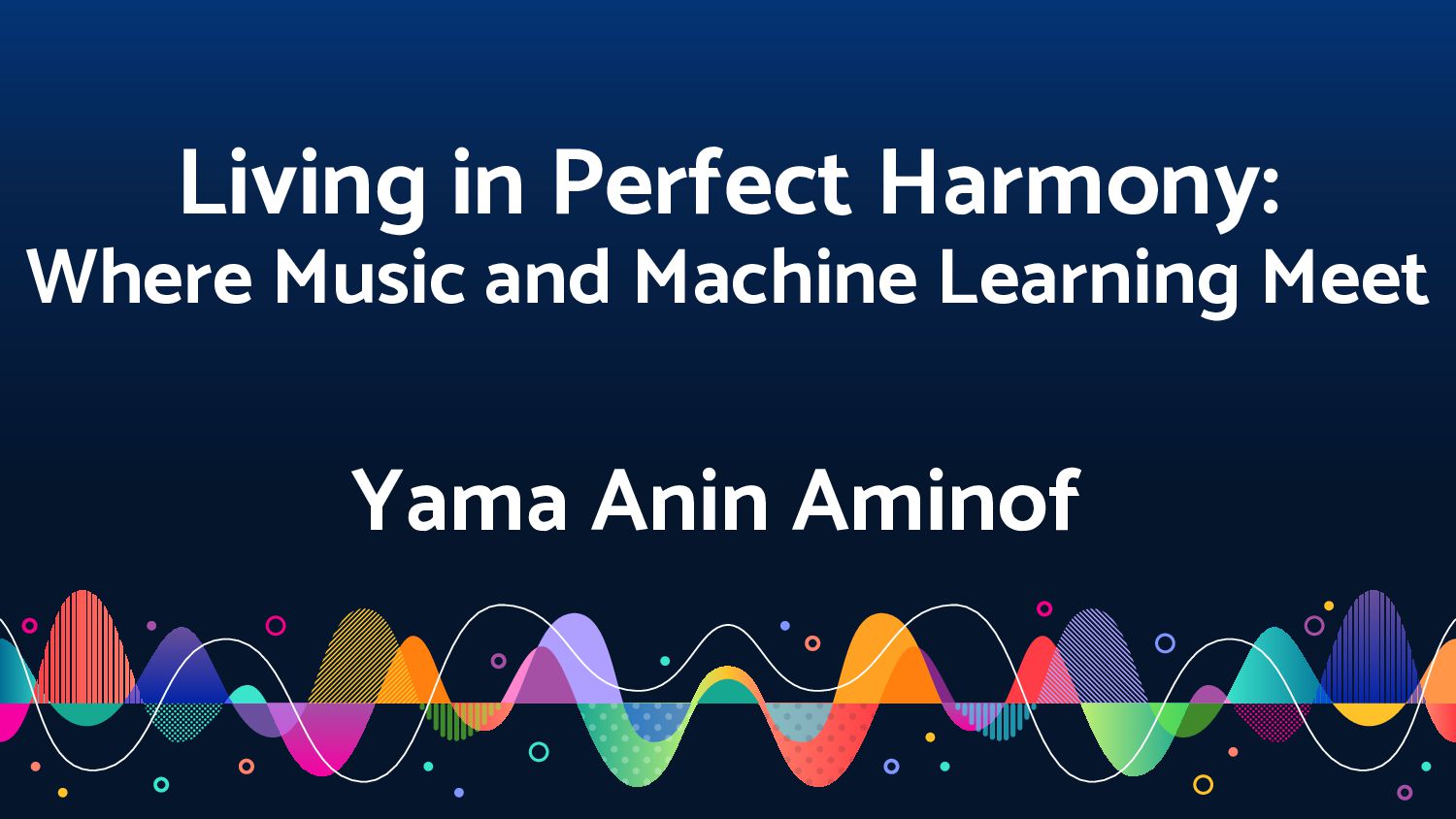 Living in Perfect Harmony Where Music and Machine Learning Meet