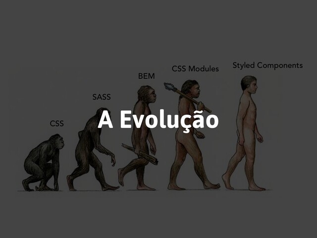 A Evolução

