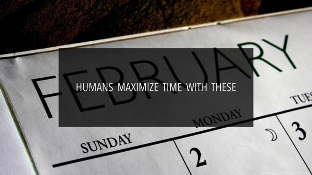 HUMANS MAXIMIZE TIME WITH THESE
https://upload.wikimedia.org/wikipedia/commons/0/01/February_calendar.jpg
