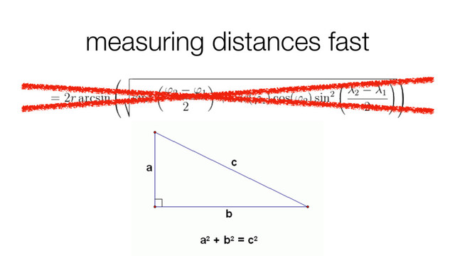 measuring distances fast
