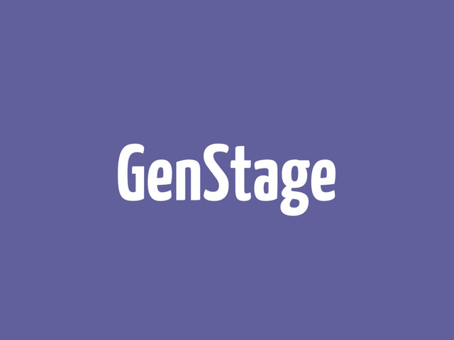 GenStage
