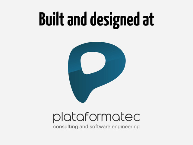 consulting and software engineering
Built and designed at
