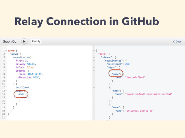 Relay Connection in GitHub
