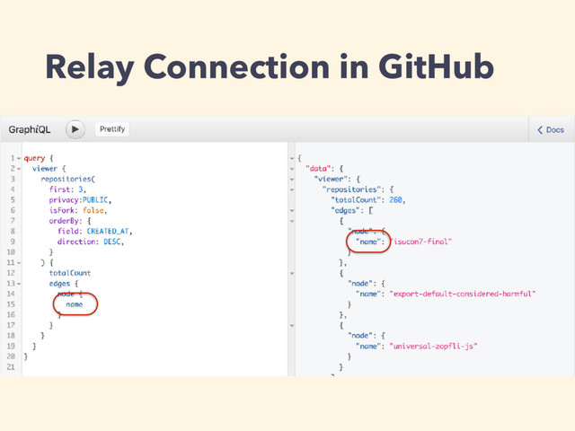 Relay Connection in GitHub

