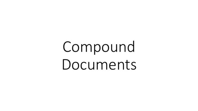 Compound
Documents
