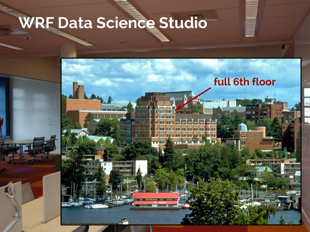 Jake VanderPlas
WRF Data Science Studio
full 6th floor
