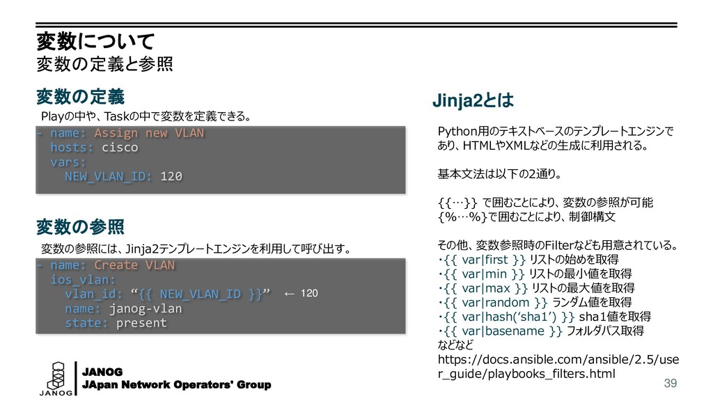 Network Automation With Ansible At Janog42 Speaker Deck