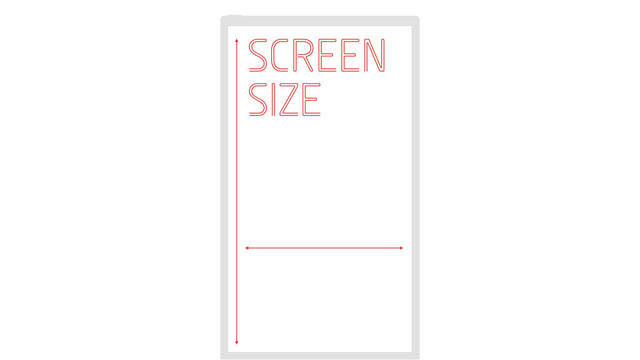screen
size
