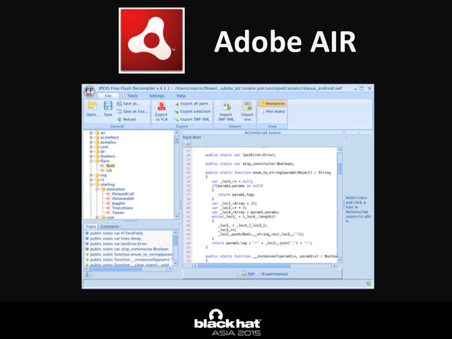 Adobe	  AIR
