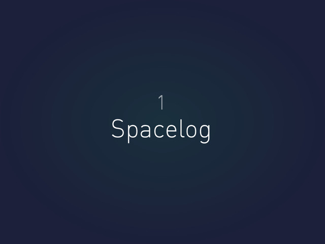Spacelog
1
