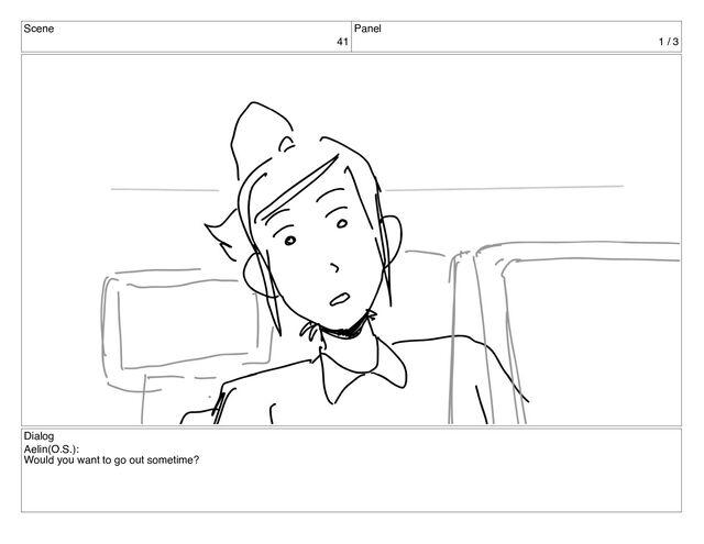 Scene
41
Panel
1 / 3
Dialog
Aelin(O.S.):
Would you want to go out sometime?
