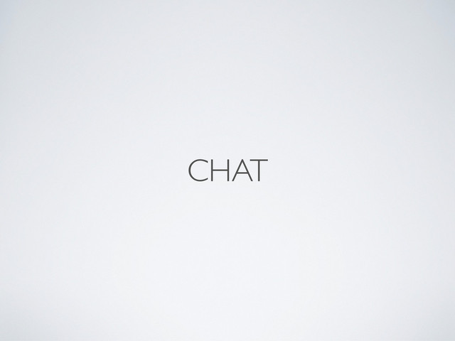 CHAT
