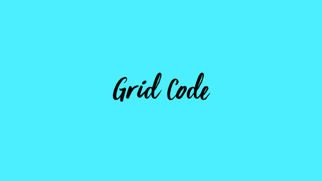 Grid Code
