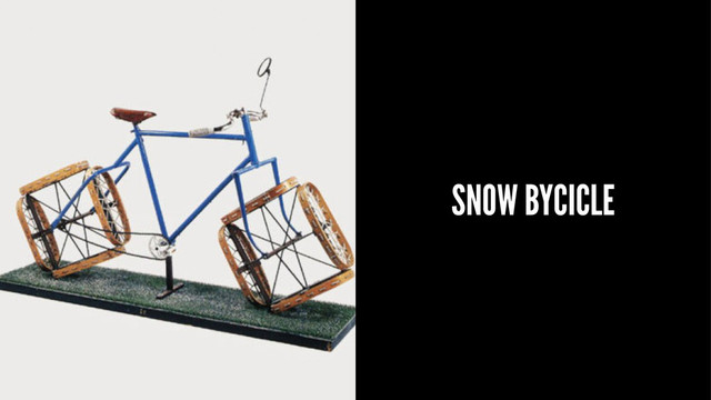 SNOW BYCICLE

