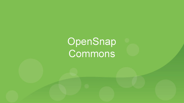 OpenSnap
Commons
