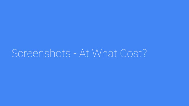 Screenshots - At What Cost?
