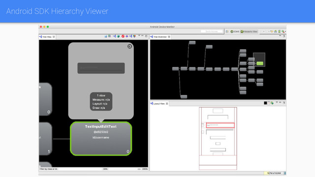 Android SDK Hierarchy Viewer
