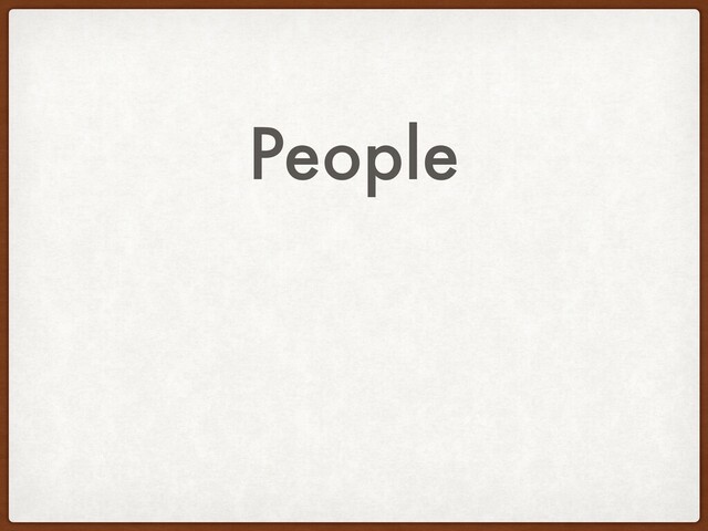 People
