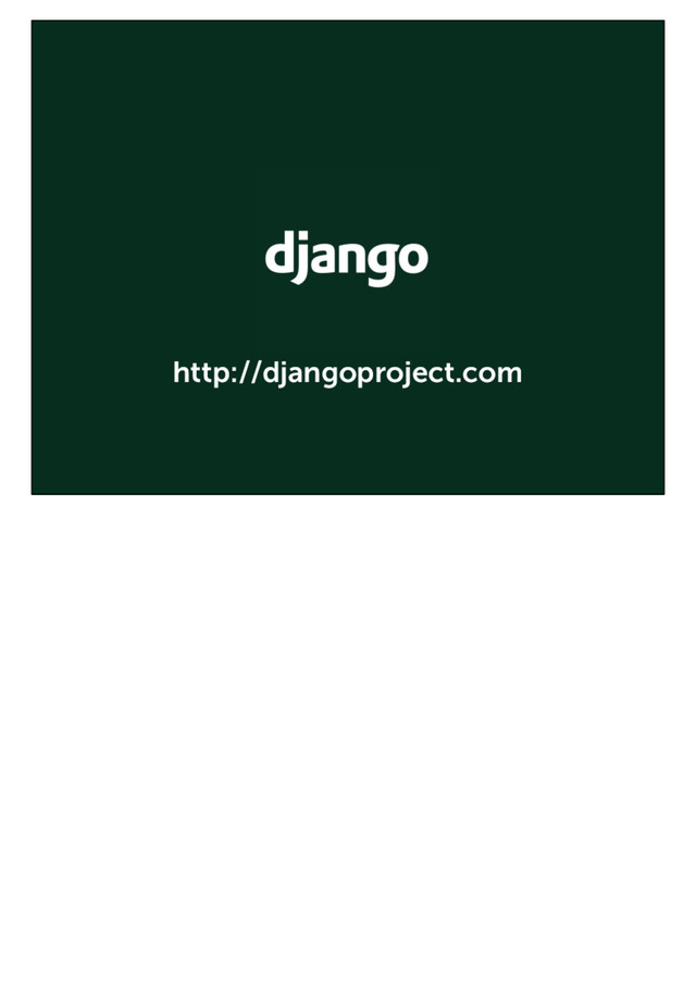 http://djangoproject.com
