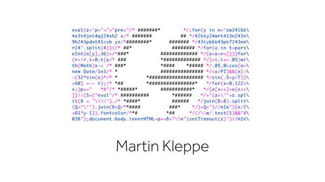 Martin Kleppe
