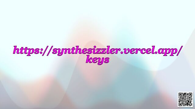 https://synthesizzler.vercel.app/
keys
