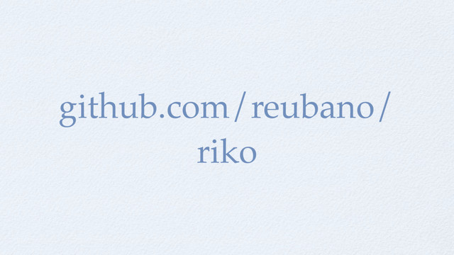 github.com/reubano/
riko
