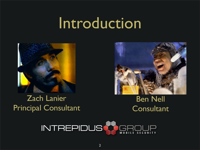 Introduction
Zach Lanier
Principal Consultant
Ben Nell
Consultant
2
