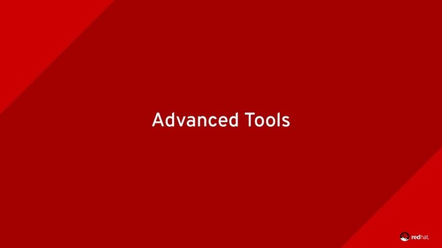 Advanced Tools
