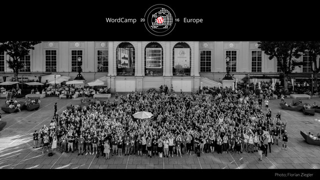 12
MEET
OUR
TEAM
W R I T E H E R E S O M E T H I N G
Photo; Florian Ziegler
WordCamp Europe
